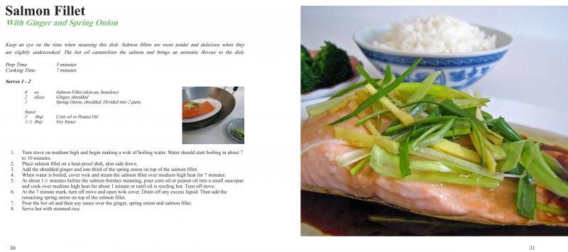 Steamed Salmon Fillet
